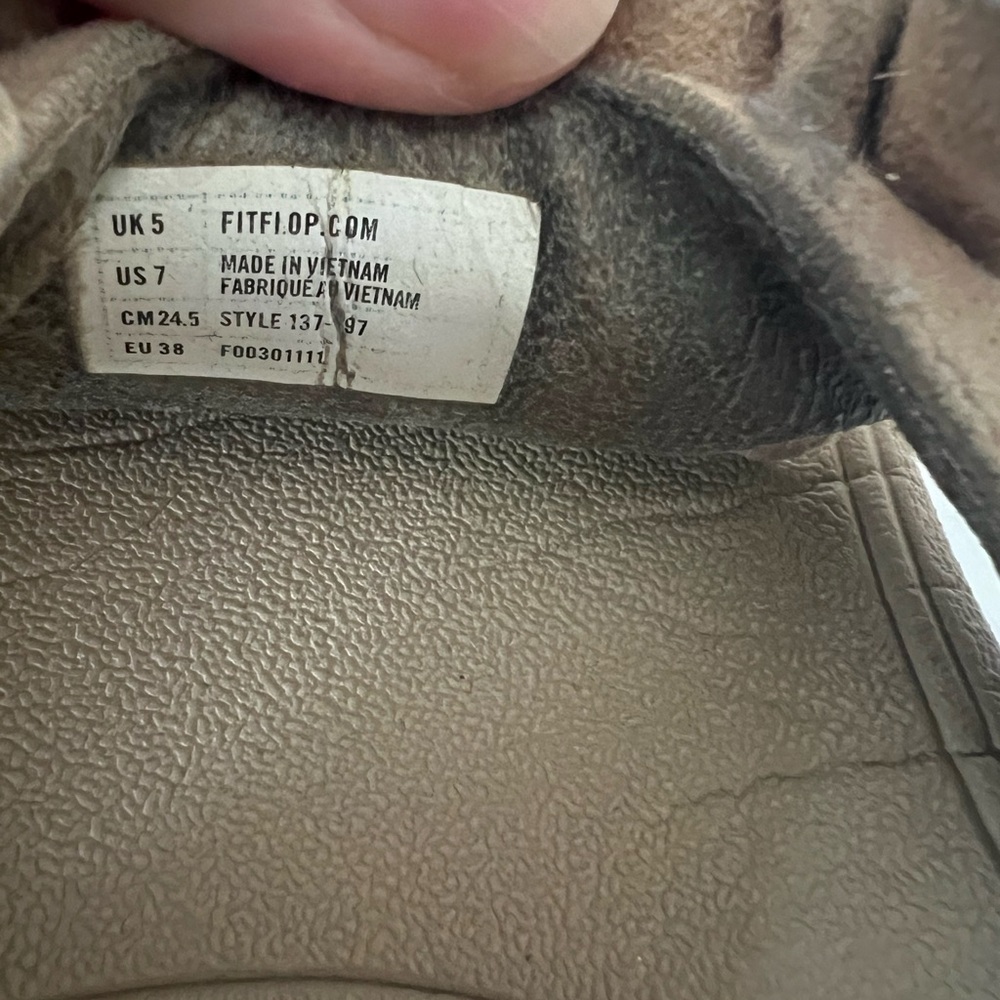 Fitflop Tan Ruffle Sandals - Picture 8 of 8